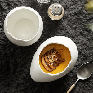 Bol en céramique écologique pour dessert, assiette en forme de cœur pour les goûters - Product Image 5