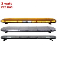 Lampu LED Bar 150cm/60 Inci, Terang, 3 Watt, untuk Kendaraan Darurat, Derek, Truk, SUV, Lampu Strobo LED di Atap
