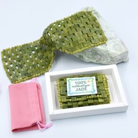 Xiuyu masque facial en jade naturel fournitures de santé des yeux pour la beauté soins des yeux massage par compresse de glace pour les paupières patch pour les yeux
