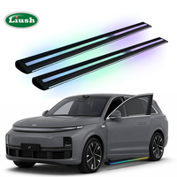 Marchepieds électriques en alliage d'aluminium Liush avec éclairage LED pour Li L7/L8/L9, fonction anti-pincement, ensemble complet, capacité 300 kg