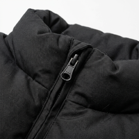 Veste matelassée pour homme de style industriel mat, fabriquée par un fabricant OEM, avec fermeture éclair YKK, parka rembourrée pour l'hiver, Canada, États-Unis