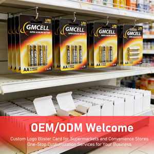 Pila Alcalina GMCELL Lr03 AAA, Paquete de 4/6/8/<span class=keywords><strong>10</strong></span>, <span class=keywords><strong>10</strong></span> <span class=keywords><strong>A</strong></span>ños de Vida Útil, Certificación CE ROHS MSDS, 1.5V <span class=keywords><strong>AA</strong></span>, Paquete en Blister - Product Image 2