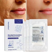 Masque facial en feuille hydratant et fortifiant à l'acide polyglutamique (PGA) stérilisé fermenté, qui défend la barrière cutanée et la texture de la peau