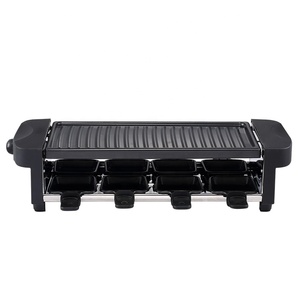 <span class=keywords><strong>Barbecue</strong></span> multifonction, 8 personnes, en pierre, sans fumée, équipement électrique d'intérieur, à facettes, cuisine - Product Image 3