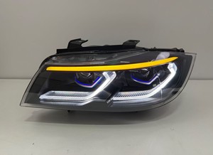 Faro LED para <span class=keywords><strong>BMW</strong></span> Serie 3 E90 <span class=keywords><strong>320i</strong></span> 325i 2005-2012, Luces Delanteras, Faro de Doble Color, Luces de Circulación Diurna Amarillas y Blancas, Conexión Plug and Play - Product Image 6