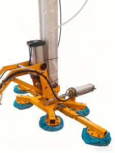 Dispositivo de Levantamento de Vidro com Ventosa Pneumática, Estrutura de Aço, Fácil de Operar, Adequado para Levantar Vidros Grossos. - Product Image 3