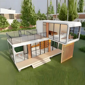 2025 Prix compétitif Maison cabine Apple Maison mobile Design moderne Maison détachable Maisons conteneurs préfabriquées modulaires - Product Image 1