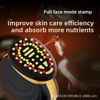 Appareil de beauté au collagène à micro-courant, portable, pour le lifting du visage, raffermissement, massage par vibration, rajeunissement de la peau
