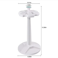 Support rond pour micropipettes de laboratoire, support pour 5 à 6 pipettes