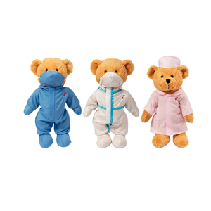 Ours en peluche confortable, médecins et infirmières, ours en peluche - Product Image 1