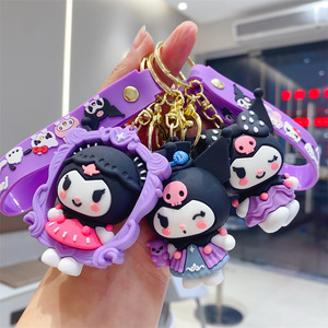 Porte-clés <span class=keywords><strong>3D</strong></span> Mario Yoshi <span class=keywords><strong>en</strong></span> PVC souple, figurine de dessin animé, décoration de sac à dos, pendentif de clé de voiture, cadeau promotionnel tissé, porte-clés <span class=keywords><strong>3D</strong></span> adorable - Product Image 6