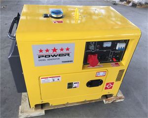 เครื่องกำเนิดไฟฟ้าดีเซลแบบเงียบ 5KW คุณภาพสูง ราคาดี รุ่นใหม่ - Product Image 1