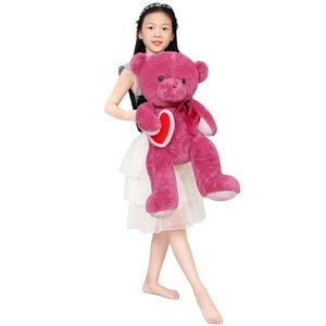 OEM Ours en peluche cœur rouge Animal Crossing Peluche super douce en coton PP écologique pour <span class=keywords><strong>cadeau</strong></span> de <span class=keywords><strong>Saint</strong></span>-<span class=keywords><strong>Valentin</strong></span> - Product Image 4