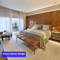 Solución Profesional de Diseño de Interiores y Modelado 3D para Proyectos de Villas en EE. UU. con Paquete Completo de Materiales de Construcción para Toda la Casa