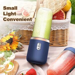 Blender personnel électrique rechargeable par USB de 400 ml, mini-blender portable pour jus frais - Product Image 2