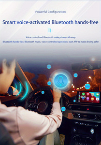 Pantalla Táctil Portátil Carlink de 10.26 Pulgadas con Navegación Inteligente Inalámbrica para Coche Compatible con Android Auto y Carplay - Product Image 5