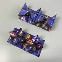 Jouet préscolaire personnalisé en plastique à Surface lisse, Puzzle Infinity pliable, Mini Cube magique, vente en gros
