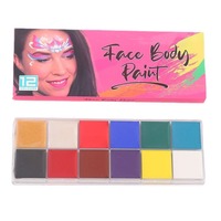 Kits de Pintura Facial y Corporal No Tóxica ODM para Niños y Adultos con 42 Colores a Base de Agua, Maquillaje de Secado Rápido para Piel Sensible