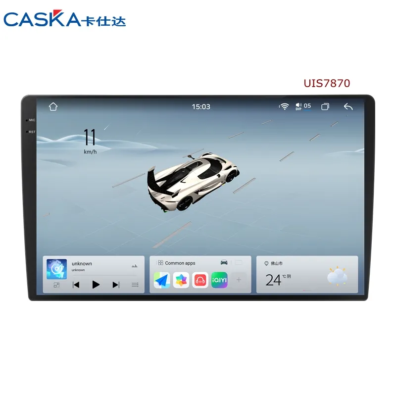 Android 13 8 + 256G UIS7870 Qualcomm 3031 BT radio mobil stereo video gps player layar sentuh tampilan multimedia