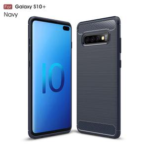 La mejor calidad de <span class=keywords><strong>fibra</strong></span> de carbono armadura caso del TPU para el caso de Samsung S10 más S10 + - Product Image 5