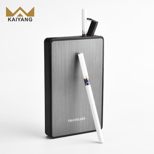 Ky hút phụ kiện 16 gậy thuốc lá túi nhỏ <span class=keywords><strong>USB</strong></span> điện nhôm Thuốc lá nhẹ hơn trường hợp - Product Image 2