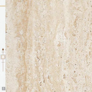 Film hydrographique PVA beige travertin, motif <span class=keywords><strong>pierre</strong></span> naturelle, transfert par immersion pour tables - Product Image 3
