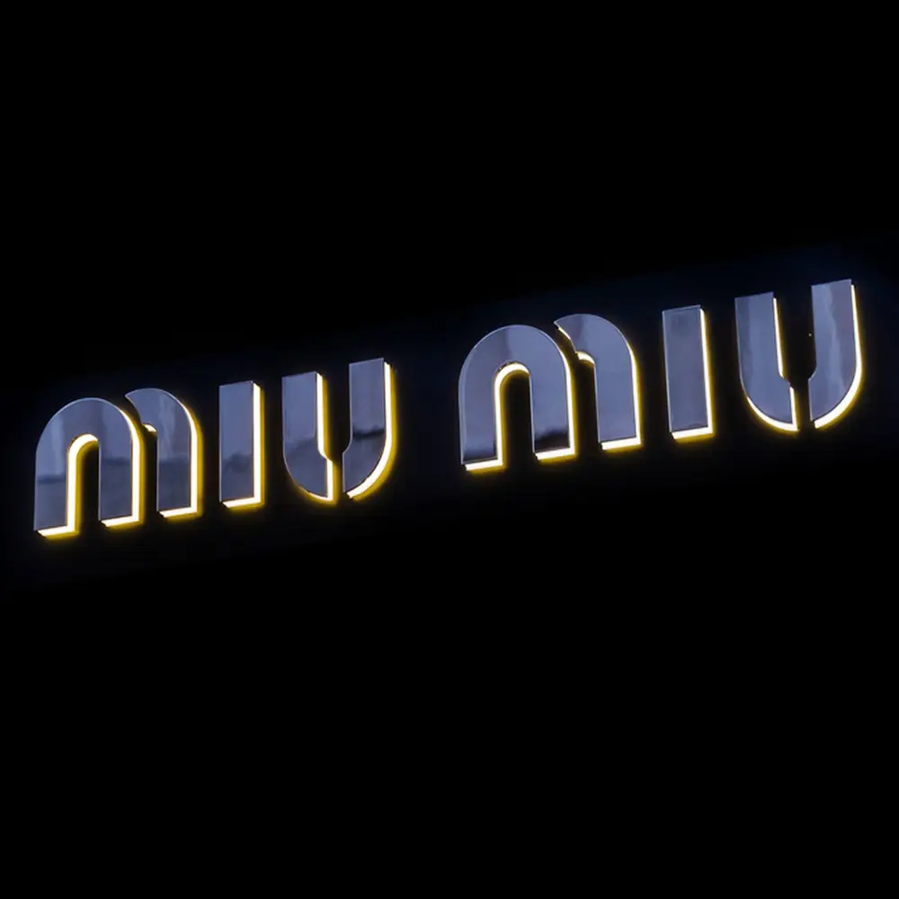 SKYSEEN Acryl hintergrund beleuchtete Buchstaben schilder für Shop LED-Logo für Wand runde LED-Schilder Licht anzeigen