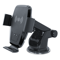 Chargeur sans fil intelligent à capteur infrarouge rotatif à 360 degrés 10W pour voiture K88 Support de ventilation automatique Chargeur sans fil rapide