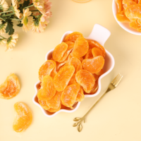 Segment de mandarine séchée moelleuse et sucrée, marque privée OEM ODM, en gros, approvisionnement direct en vrac