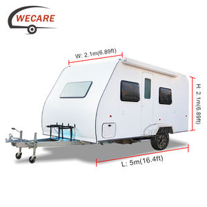 WECARE One Stop Caravan Manufacture Cheap <strong>Price</strong> Teardrop Trailer Camper - Product Image 3