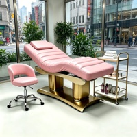 Lit de massage électrique réglable pour SPA, rééducation, nouveau style, lit de tatouage, lit de beauté pour salon de beauté