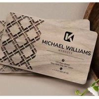 Tarjeta NFC de Madera Personalizada, Tarjeta Inteligente de Madera para Negocios, Chip Integrado de 1K, Resistente al Agua, 13.56 MHz, para Control de Acceso sin Contacto