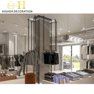 Negozio di Sartoria Moderno per Esporre Abiti e Decorare il Mio Negozio di Sartoria, Design d'Interni per Negozio di Abbigliamento Maschile - Product Image 3