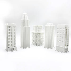 Source Factory High-Rise Building <strong>Model</strong> 3D Printed Miniature House for Sand Table Design <strong>Hobby</strong> <strong>Pre</strong>-<strong>Built</strong> Scene - Product Image 1