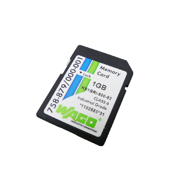 Plc 758-879/000-001 Memory Card Sd; Slc-nand; 1 Gbyte -used- for Warranty Product