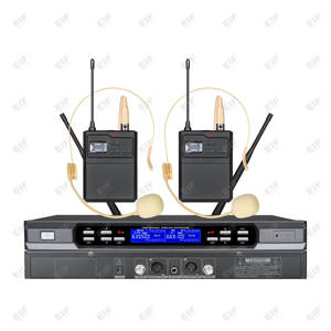 Micrófono Inalámbrico HP-3000 de Alto Rendimiento UHF, Sistema de Micrófono Dual de Mano para Karaoke y Escenario - Product Image 3