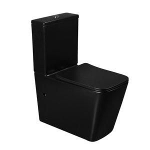 Design di fascia alta sanitari Wc due pezzi tazza e Bidet <span class=keywords><strong>Set</strong></span> <span class=keywords><strong>bagno</strong></span> <span class=keywords><strong>porcellana</strong></span> Inodoro colore nero <span class=keywords><strong>Set</strong></span> Wc - Product Image 4
