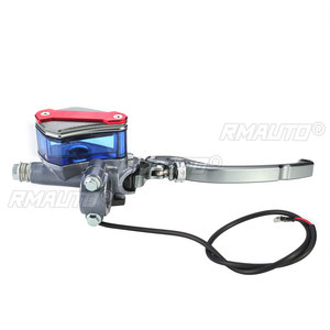 1 paire de leviers de maître-cylindre de frein 7/8'' (22 mm) pour moto, leviers de maître-cylindre d'embrayage avec réservoir, freins de moto - Product Image 6