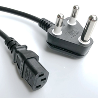 Cable de Alimentación de CA con Certificación UL, Estándar NEMA 1-15P de EE. UU. a IEC C5, para Computadora Portátil/Proyector/Impresora