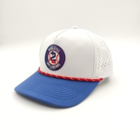 Casquette de baseball sportive personnalisable en tissu Dobby, broderie à la main, perforations découpées au laser, motifs Léopard, Argyle, Street Dot, Fruit, dos réglable, modèle standard