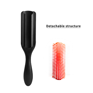 Cepillo <span class=keywords><strong>Denman</strong></span> de 9 Filas en Oferta para Uso Doméstico, Cepillo de Peinado Plegable con Logotipo Personalizado y Cerdas de Nailon para Desenredar el Cabello - Product Image 2