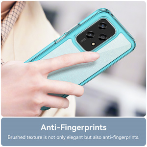 Étui <span class=keywords><strong>de</strong></span> téléphone en acrylique transparent + TPU antichoc, protection à 360 degrés pour <span class=keywords><strong>Honor</strong></span> 200 Pro/200 Lite/200 - Product Image 5