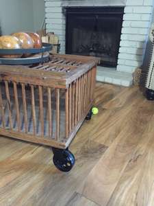 WBD antike Vintage ganz schwarz Metall Gusseisen Lenk rolle Platte 2 Zoll rustikale Möbel Rad Nachlauf - Product Image 4