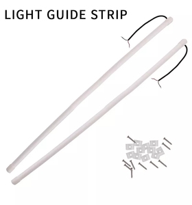 Striscia LED Flessibile 30cm per Auto, Luci Diurne DRL con Indicatore di Direzione, Effetto Occhio d'Angelo, Bianco e Ambra - Product Image 6