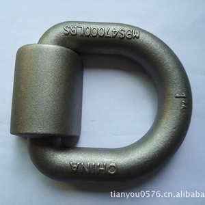 Forged D-Ring 1 In Bail Thickness D3004 Industrial Lifting And Pulling Connect Hoist Ring Level 4.8 - Product Image 3