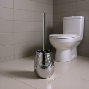 Ensemble WC Wenko Dakar Chrome, diamètre 12,6 cm, hauteur 42 cm, ensemble de nettoyage pour salle de bain - Product Image 3
