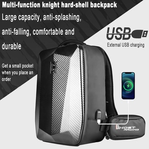 Sac à dos <span class=keywords><strong>de</strong></span> <span class=keywords><strong>moto</strong></span> <span class=keywords><strong>de</strong></span> qualité en gros, imperméable, <span class=keywords><strong>coque</strong></span> rigide, sac à casque pour homme et femme, sac à dos <span class=keywords><strong>de</strong></span> <span class=keywords><strong>moto</strong></span> en fibre <span class=keywords><strong>de</strong></span> carbone, noir - Product Image 2