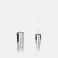 Flacon d'échantillon de parfum en verre transparent cylindrique 2025, vide, 10 ml, avec pulvérisateur à pompe, bouchon vaporisateur et diffuseur à bâtonnets