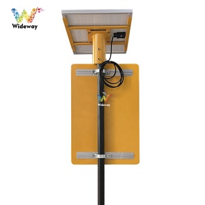 Thông Điệp biến năng lượng mặt trời VMS Radar Tốc độ giới hạn dấu hiệu với LED hiển thị - Product Image 5