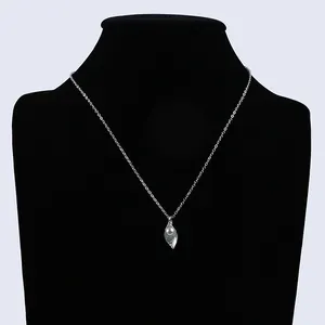 Ожерелье из серебра 925 пробы с подвеской в виде пресноводного жемчуга, ювелирные изделия, подарок на день матери